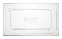 Gastronorm-Deckel, HENDI, GN 1/9, Transparent, 176x108mm