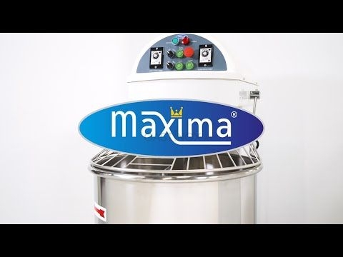 B-Ware - Teigknetmaschine - 200 Liter - 120 kg Teig - 2 Geschwindigkeiten - 400 V, Maxima, Geprüfter Rückläufer – neuwertiger Zustand
