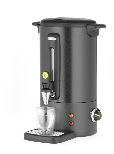 Heißgetränkekessel UNIQ, HENDI, 9L, Schwarz, 220-240V/950W, 307x330x(H)450mm