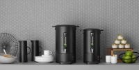 Heißgetränkekessel UNIQ, HENDI, 16L, Schwarz, 220-240V/1650W, 357x380x(H)502mm