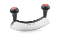 Wiegemesser, HENDI, Doppelklinge, Schwarz, 215x150mm