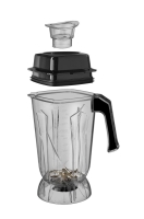 Digitaler Standmixer mit Schallgehäuse, HENDI, 2,5L, Schwarz, 220-240V/1680W, 250x300x(H)546mm
