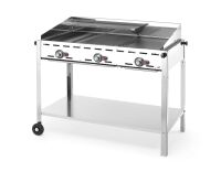 Grillsystem Green Fire 3 Brenner, HENDI, Profi Line,...