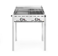 Grillsystem Green Fire 2 Brenner, HENDI, Profi Line,...
