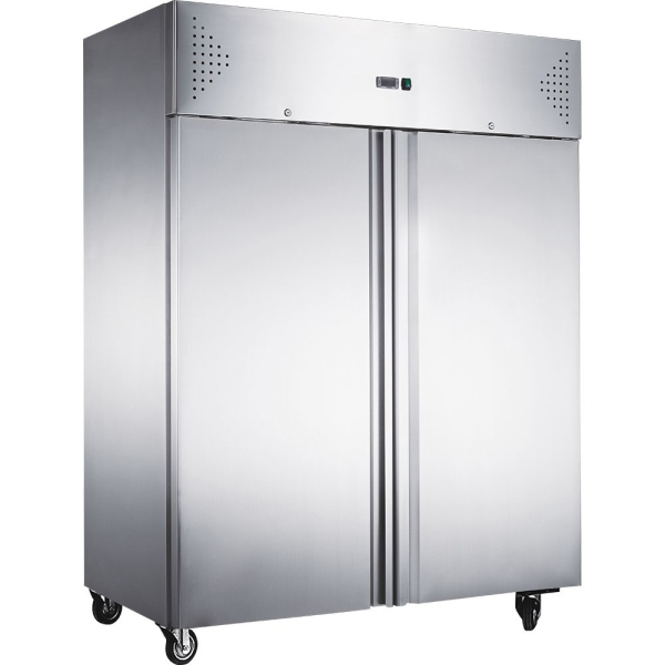 Edelstahl Tiefkühlschrank PROFI 1300 Liter | GN 2/1