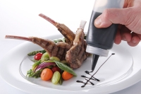 Spenderflaschen, 3er Set, HENDI, 0,2L, Transparent, 3...