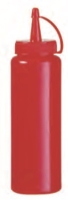 Spenderflaschen, HENDI, 0,7L, Rot, ⌀70x(H)240mm