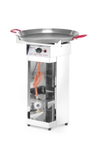 Gasgrill Fiesta 600, HENDI, 4,8kW, 600x600x(H)870mm