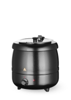 Suppenkessel, HENDI, Kitchen Line, 8L, Schwarz,...