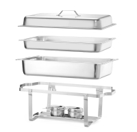 Chafing Dish Gastronorm 1/1, HENDI, Kitchen Line, 9L,...
