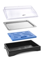 Rolltop-Display gekühlt - GN 1/1, HENDI, Set inkl....