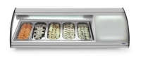 Sushi-Vitrine 5x GN 1/3, Arktic, 230V/160W,...