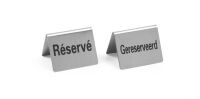 Tischschild Reserviert - 4 Stk., HENDI, Gereserveerd /...