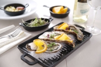 Miniatur-Pfanne aus Melamin, rund, HENDI, Schwarz,...