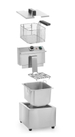 Fritteuse Profi Line, 8 l, HENDI, Profi Line, 8L, 230V/3500W, 305x460x(H)369mm
