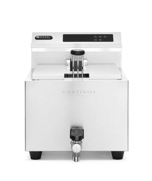 Fritteuse Profi Line digital - mit Ablasshahn - 8 l, HENDI, Profi Line, 8L, 3,5 kW / 230 V, 305x515x(H)345mm