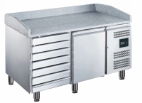 SARO Pizzatisch, 1 Tür + 7 Schubladen, Modell EPZ...