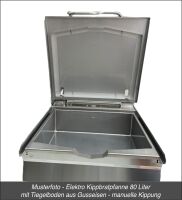 Elektro Kippbratpfanne 80 Liter - manuelle Kippung - RedFox