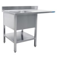SARO Spülcenter 1 Becken, links - B 1400 x T 600mm