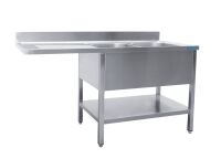 SARO Spülcenter 2 Becken rechts - B 1800 x T 700mm