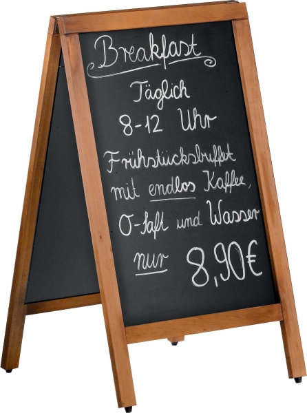 SARO Menütafel / Kreidetafel, Modell CANA