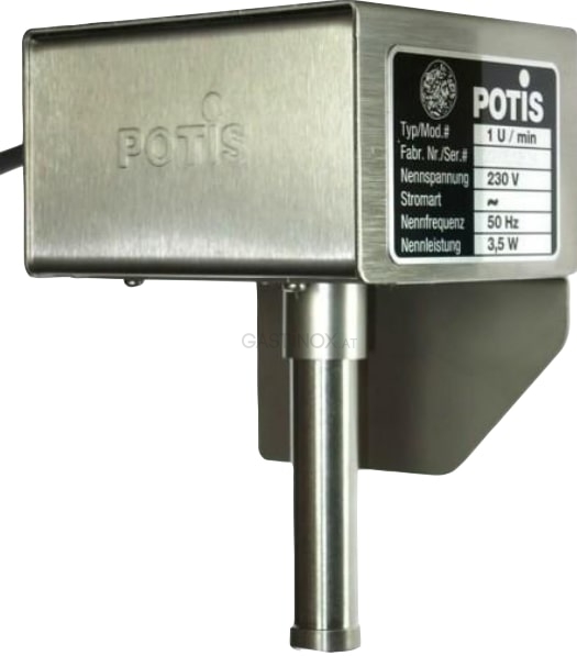 POTIS Motorantrieb 1U/min (50 Hz/230 V) im Gehäuse, ohne Schiebemuffe, PT0288
